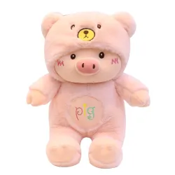Piggy shaped toy - soft plush pillowCuddly toys