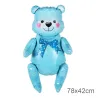 GlobosBaby shower - globos - osito de peluche / cochecito - para niños / niñas