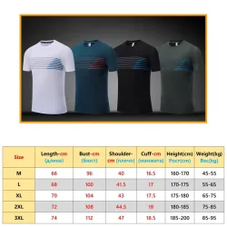 CamisetasMen's sport t-shirt - breathable - elastic - quick dry
