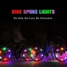 LucesBicycle wheel spoke light - LED - safety / warning light - waterproof