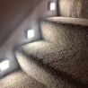 ApliquesLED lamp - with PIR motion sensor - for wall / furniture / stairs - 2 pieces