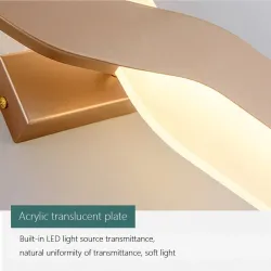 ApliquesNordic style modern wall lamp - LED - adjustable - rotatable