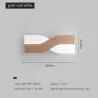 ApliquesNordic style modern wall lamp - LED - adjustable - rotatable