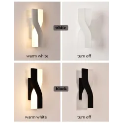 ApliquesNordic style modern wall lamp - LED - adjustable - rotatable