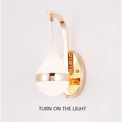 ApliquesModern LED wall light - vintage LED sconce - gold iron