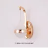 Modern LED wall light - sconce - gold ironWall lights