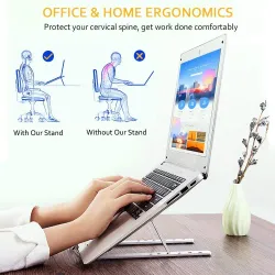 Aluminum laptop / tablet stand - adjustable bracket - non-skidStands