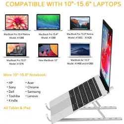 Aluminum laptop / tablet stand - adjustable bracket - non-skidStands