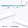 Luces de circulación diurna (DRL)Car DRL lights - flexible LED strip - waterproof - 12V