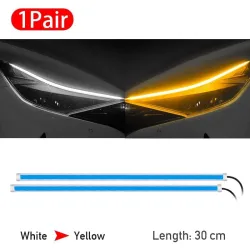 Luces de circulación diurna (DRL)Car DRL lights - flexible LED strip - waterproof - 12V
