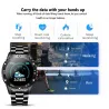 RelojesReloj inteligente - reloj electrónico de acero - LED - digital - resistente al agua - frecuencia cardíaca / presión ar...
