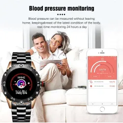 RelojesReloj inteligente - reloj electrónico de acero - LED - digital - resistente al agua - frecuencia cardíaca / presión ar...