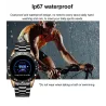 RelojesReloj inteligente - reloj electrónico de acero - LED - digital - resistente al agua - frecuencia cardíaca / presión ar...