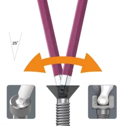 Llave inglesaJuego de llaves Allen - llave inglesa - destornillador - punta esférica - tipo L - 9 piezas