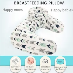 AlmohadasBreastfeeding pillow - with baby head protection cushion - U-shaped