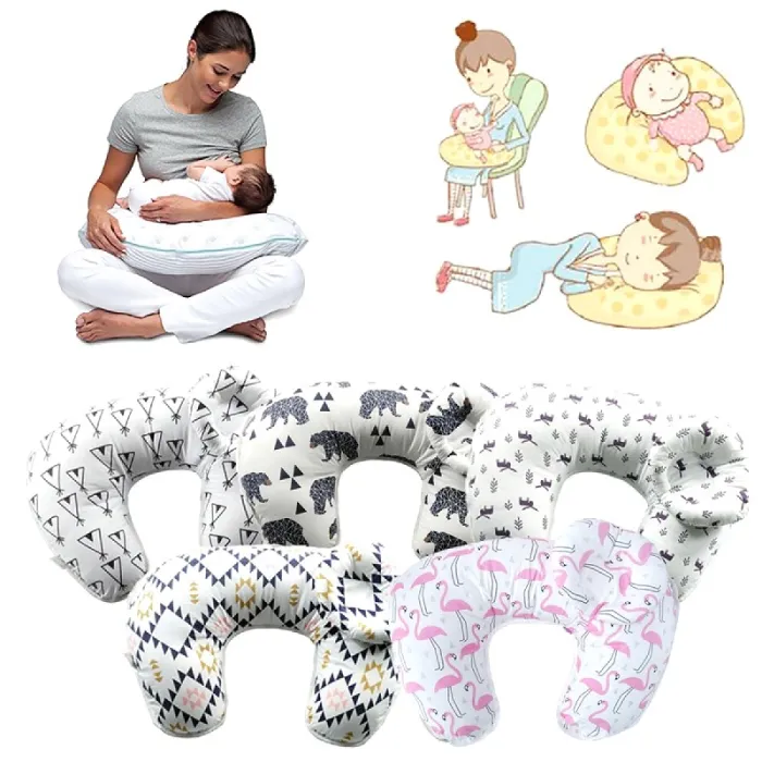 AlmohadasBreastfeeding pillow - with baby head protection cushion - U-shaped