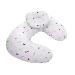 AlmohadasBreastfeeding pillow - with baby head protection cushion - U-shaped