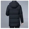 ChaquetasLuxurious warm winter jacket - long parka - with hood - duck down