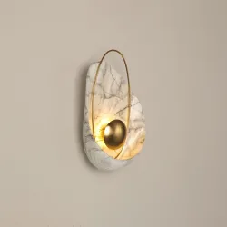 ApliquesModern resin wall lamp - LED - shell shape