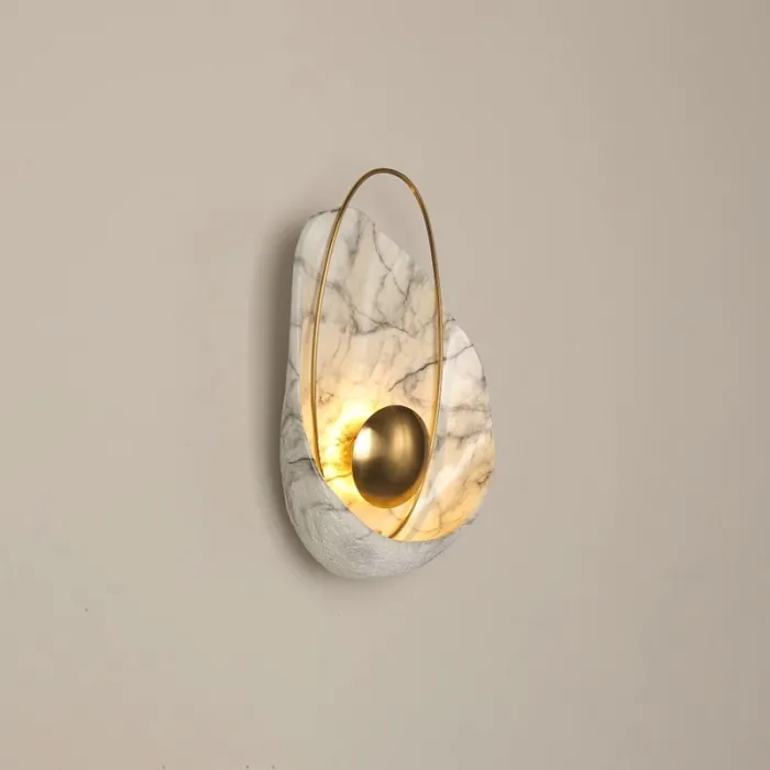 ApliquesModern resin wall lamp - LED - shell shape