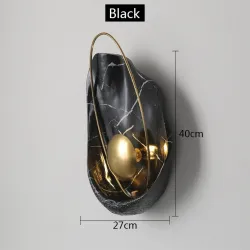ApliquesModern resin wall lamp - LED - shell shape
