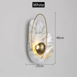 ApliquesModern resin wall lamp - LED - shell shape