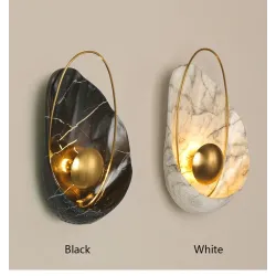 ApliquesModern resin wall lamp - LED - shell shape
