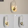 ApliquesModern resin wall lamp - LED - shell shape