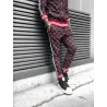 Fashionable sports tracksuit - sweatshirt with a zipper / long pants - slim fit - 3D printingPants