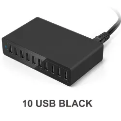 Multiple ports USB charger - fast charging - 5 / 6 / 10 ports - 60WChargers