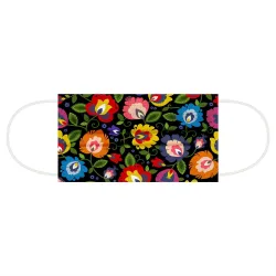 Face / mouth protection mask - disposable - for adults - flowers printMouth masks