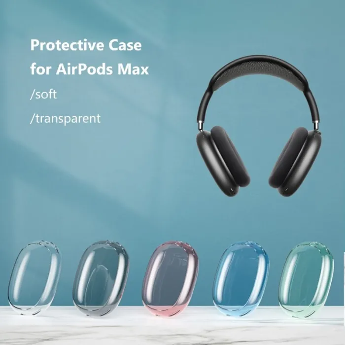 AuricularesTransparent protective cover - for AirPods Max headphones - waterproof