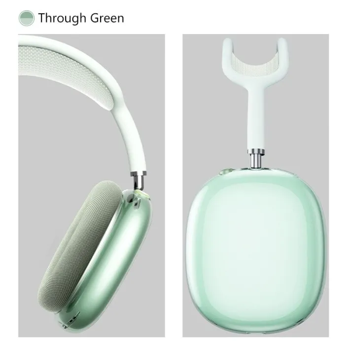 AuricularesTransparent protective cover - for AirPods Max headphones - waterproof