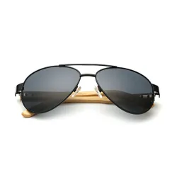 Gafas de solBamboo & metal - gafas de sol hechas a mano - unisex