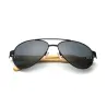 Gafas de solBamboo & metal - gafas de sol hechas a mano - unisex
