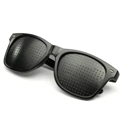 Anti-myopia - pinhole glasses - sunglasses - natural vision healing - UV 400Sunglasses