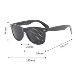 Gafas de solAntimiopía - gafas estenopeicas - gafas de sol - curación natural de la visión - UV 400