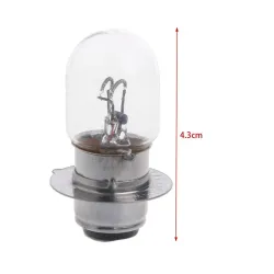 Luces halógenasMotorcycle light bulb - white - T19 P15D-25-1 - DC 12V - 35W - halogen - double filament