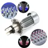 Luces de circulación diurna (DRL)Motorcycle / car light bulb - LED - DRL - Angel Eye - blue / pink - H4 - BA20D