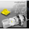 LucesMotorcycle light bulb - LED CREE - H4 - BA20D - DC 9V~85V - 20W 1400LM - 6500K