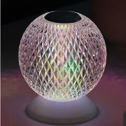 Luces & IluminaciónItalian night lamp - round crystal ball - USB - touch sensor