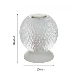 Luces & IluminaciónItalian night lamp - round crystal ball - USB - touch sensor