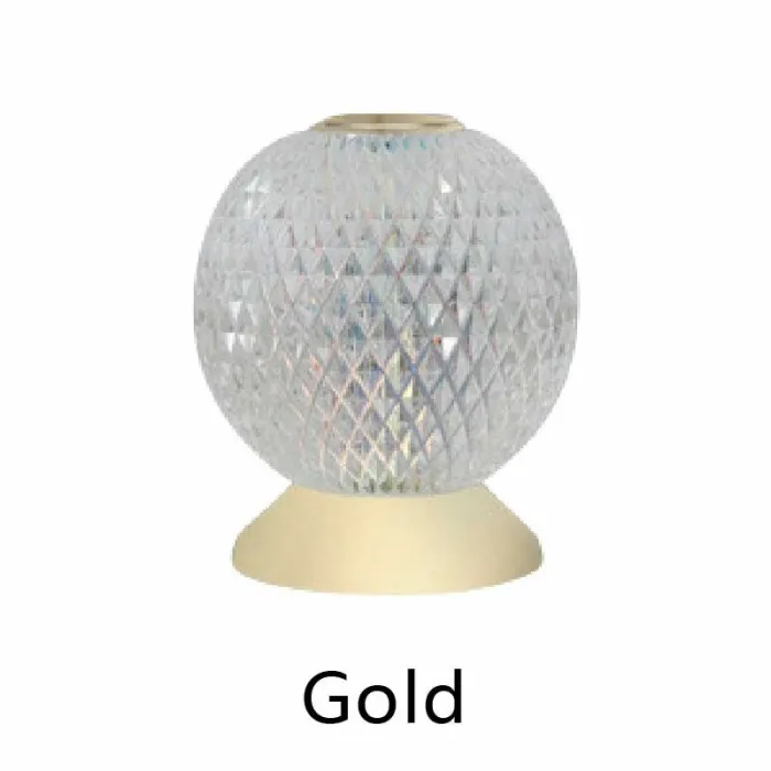 Luces & IluminaciónItalian night lamp - round crystal ball - USB - touch sensor