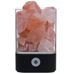 Luces & IluminaciónCrystal salt lamp - negative ion light - USB