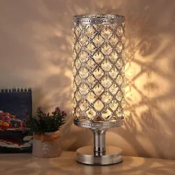 Luces & IluminaciónCrystal night lamp - hollow-out - carved design - USB