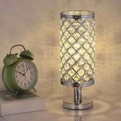 Luces & IluminaciónCrystal night lamp - hollow-out - carved design - USB