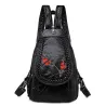 MochilasHigh Quality Backpack for Women 2020 New White Leather Backpack School Bag for Teenage Girls Female Travel Backpack M...