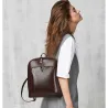 MochilasWomen Vintage Backpack Brand Luxurious Leather Women's Shoulder Bag Large Capacity School Bag For Girl Leisure Backpac