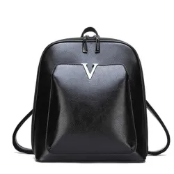 MochilasWomen Vintage Backpack Brand Luxurious Leather Women's Shoulder Bag Large Capacity School Bag For Girl Leisure Backpac