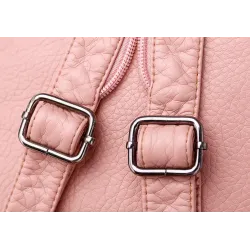 MochilasHigh Quality Backpack for Women 2020 New White Leather Backpack School Bag for Teenage Girls Female Travel Backpack M...